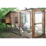 Cambrian Chicken Coop with 18" Stand and Run