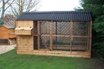 Powys Chicken Coop with Covered Run
